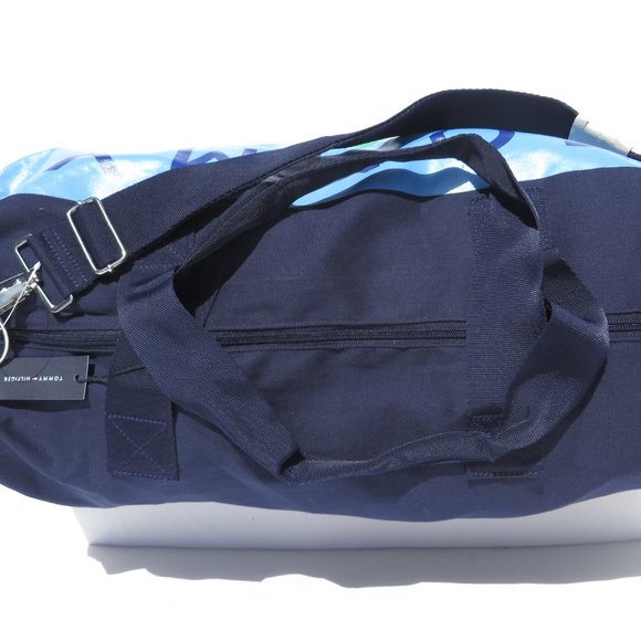 Tommy Hilfiger Large Gym Bag Duffle Navy Blue NEW
